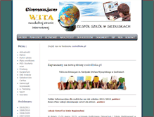 Tablet Screenshot of gimnazjum.zssiedliska.pl